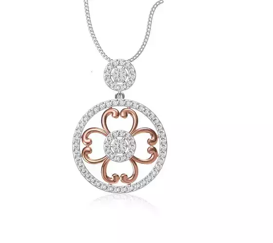 Women Unique Pendant STL JCD Details