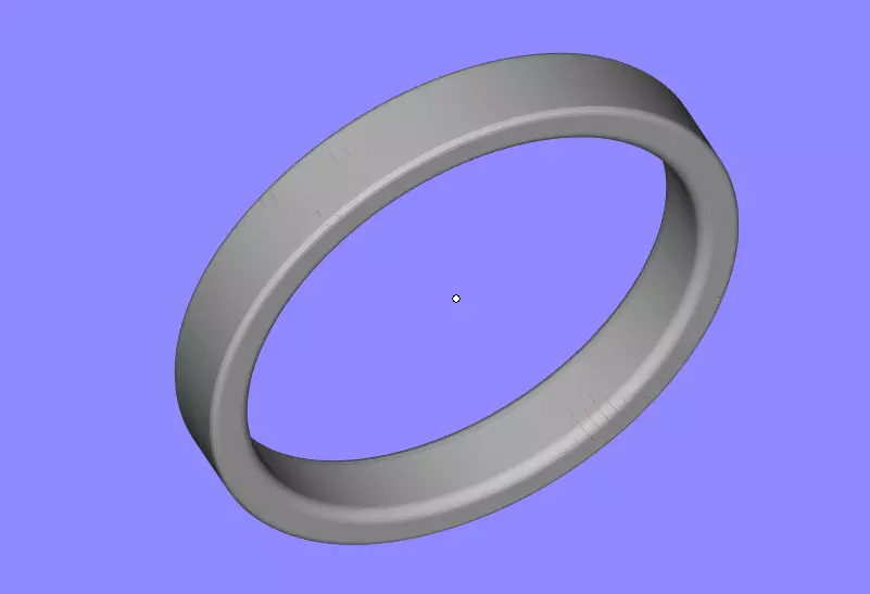 regular ring 3D print model_0