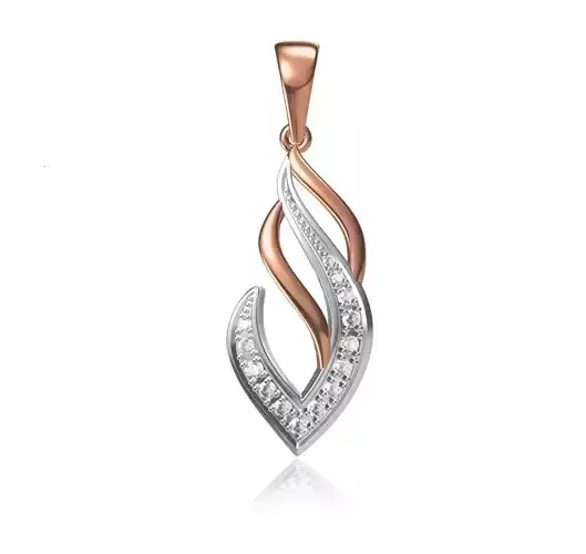 Women Unique Pendant STL JCD Details