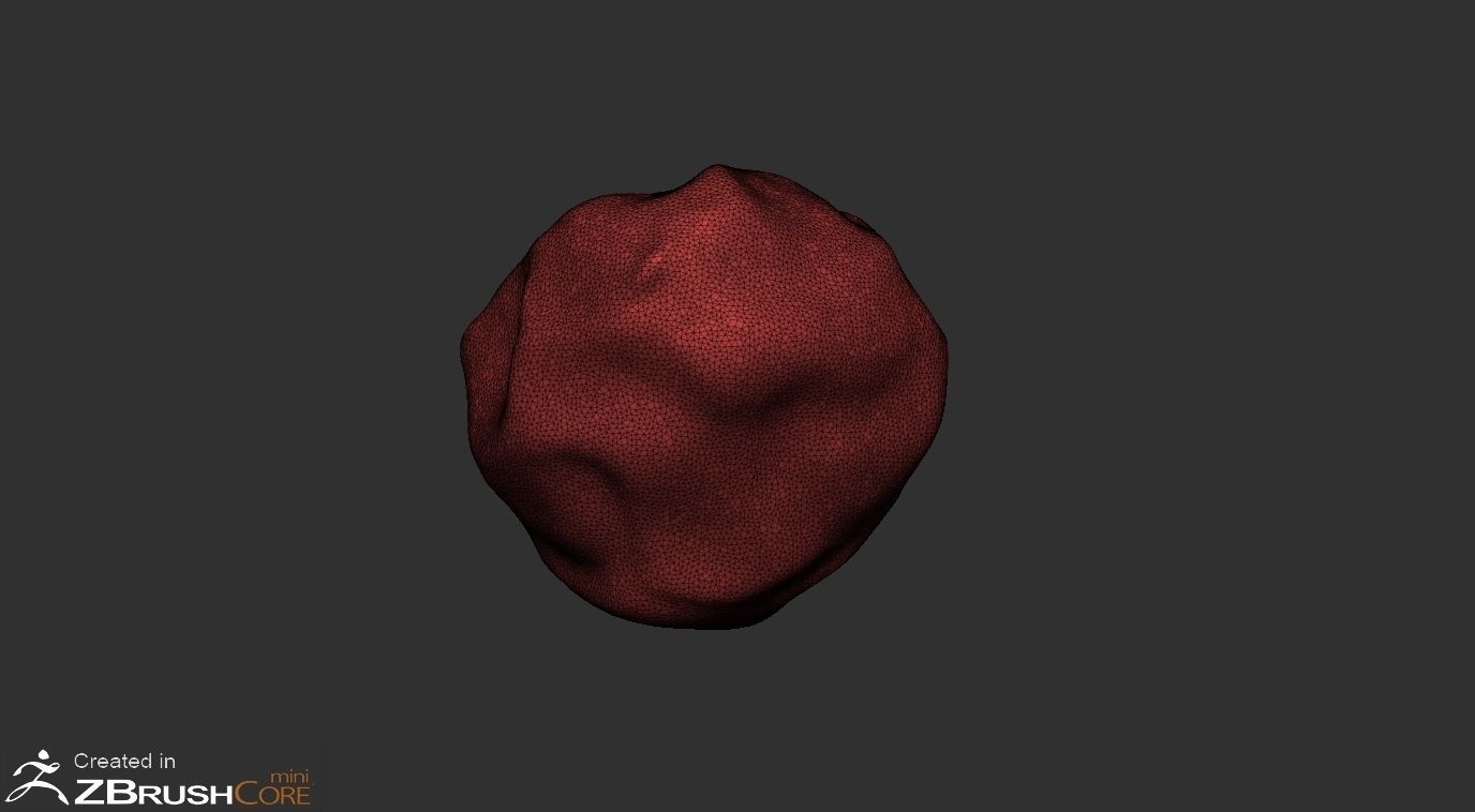 Stone Low-poly 3D model_3