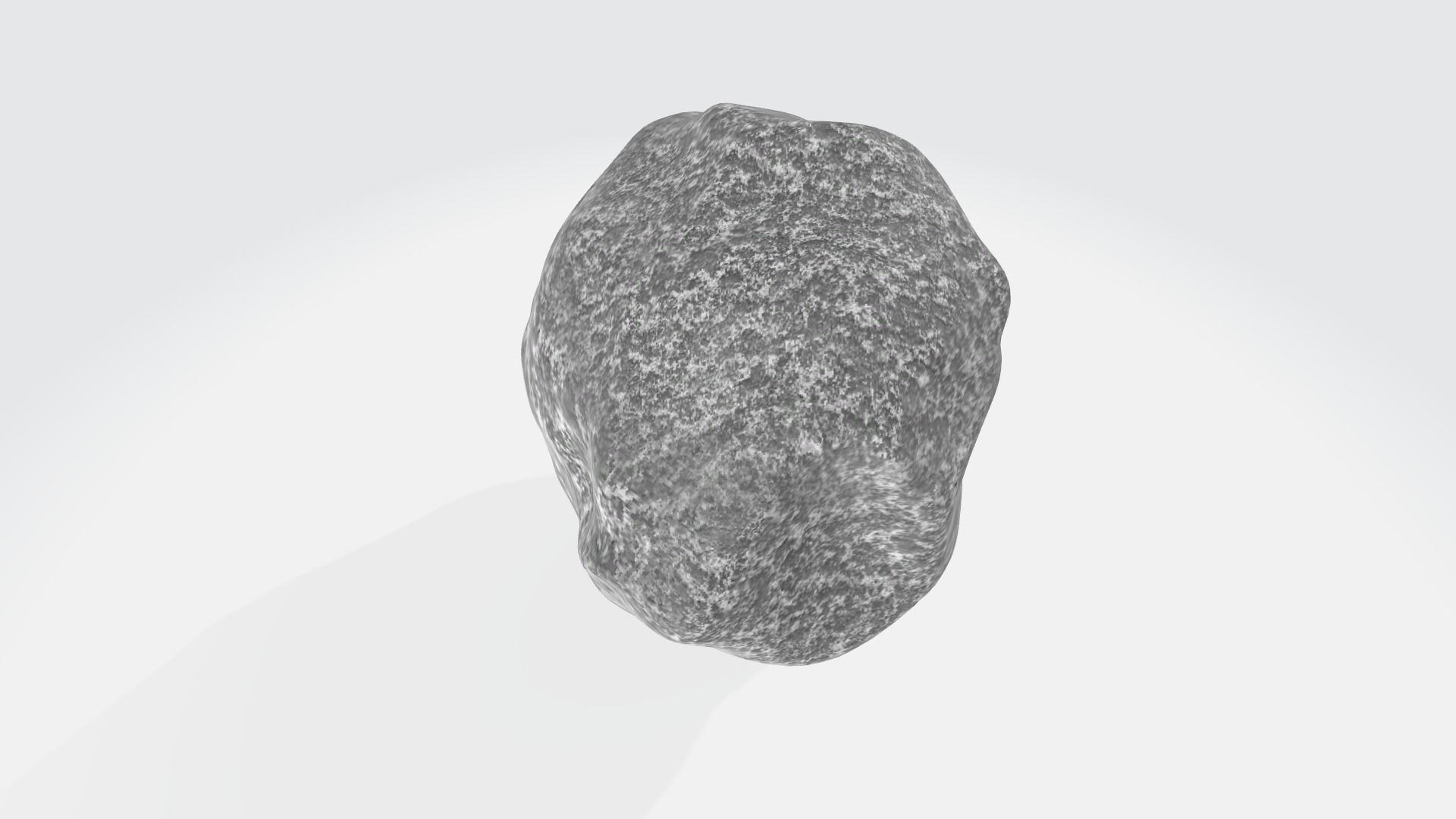 Stone Low-poly 3D model_1