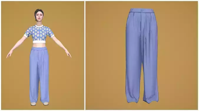 Long pants only - 1 piece