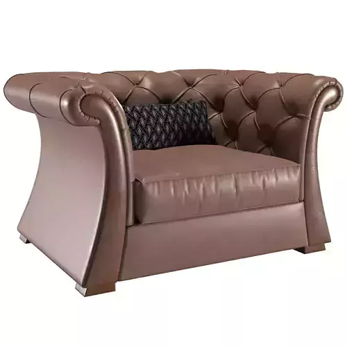 La Casa Cortezari Pascal Armchair 3D model
