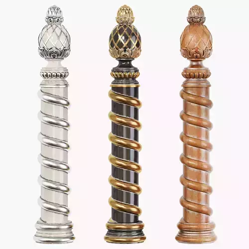 Classic baluster 04 3D model