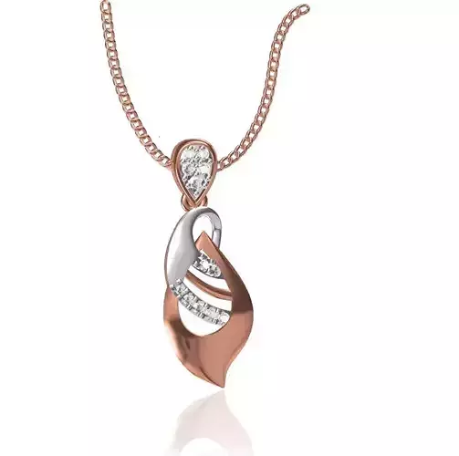 Women Unique Pendant STL JCD Details