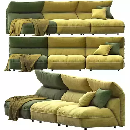 Rosini Divani IBIZA Sofa 3D model
