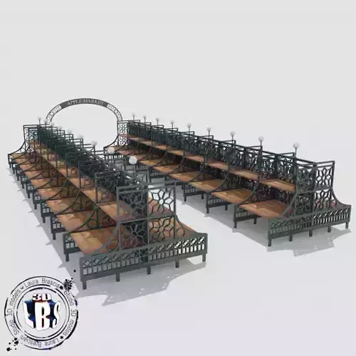 Apple Market - Covent Garden 3D model