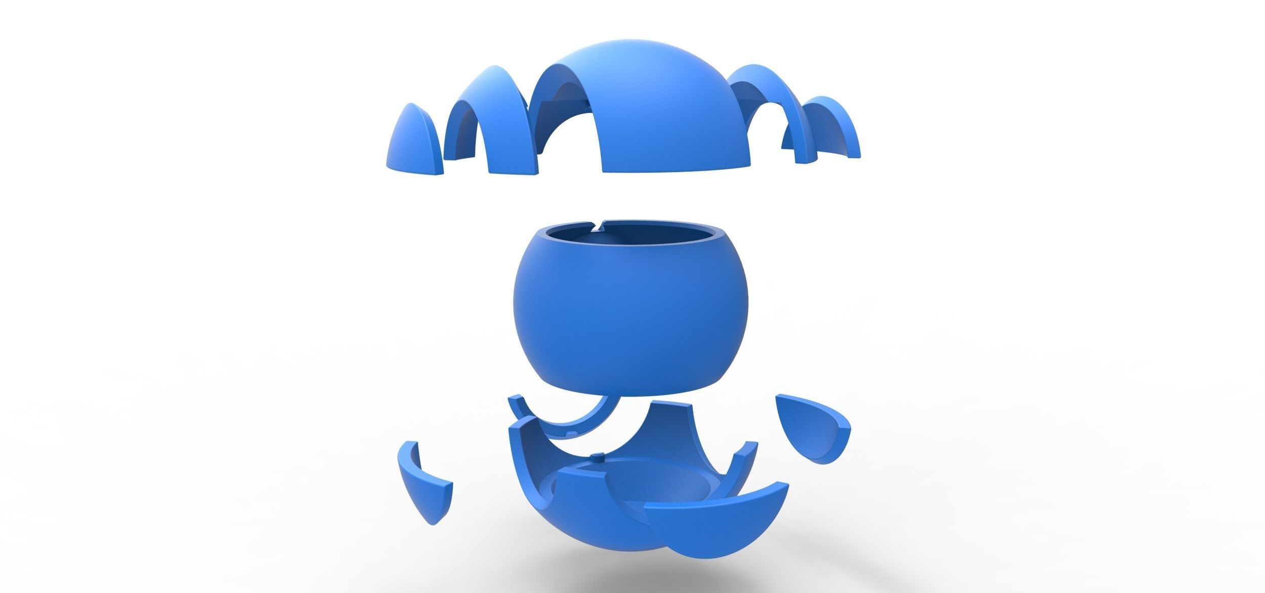 Unite Ball 3D print model_23