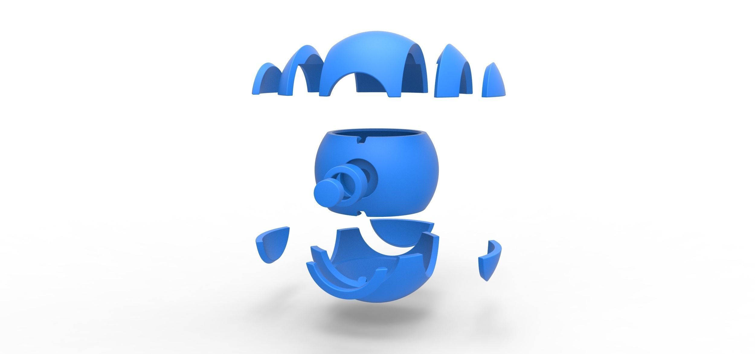 Unite Ball 3D print model_20