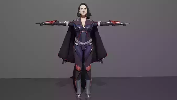 Stormfront Low-poly 3D model