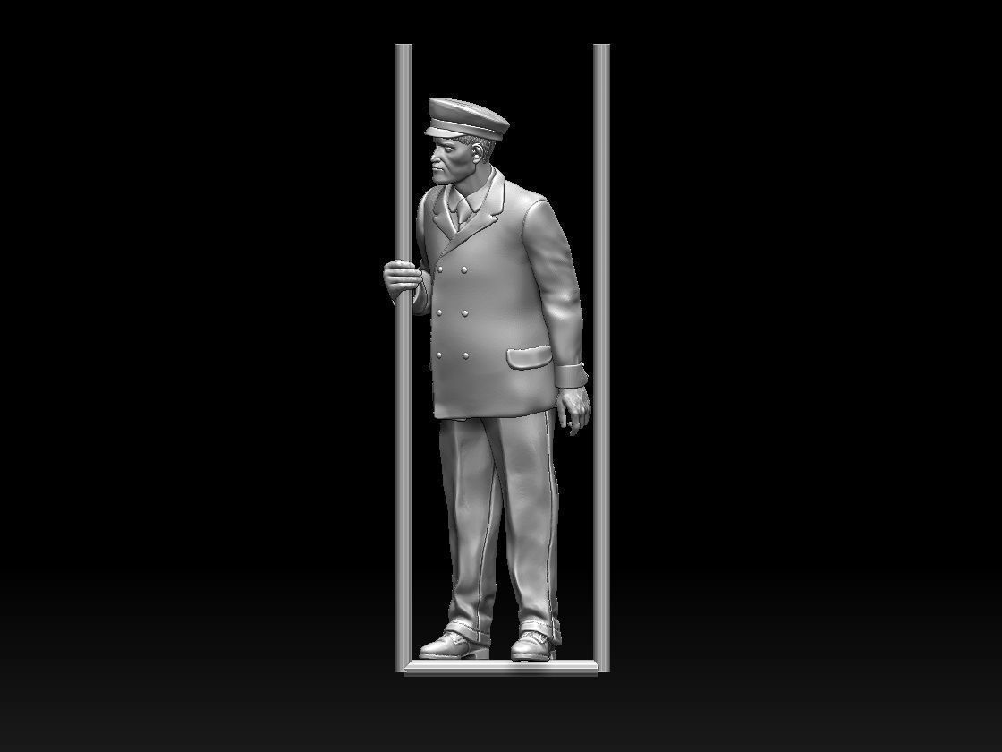 staff railway 3D print model_49
