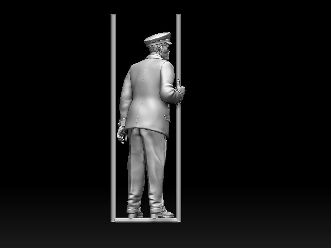 staff railway 3D print model_5