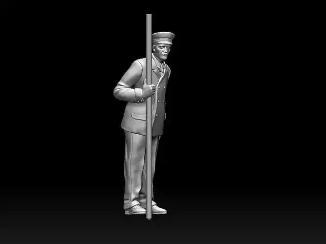 staff railway 3D print model