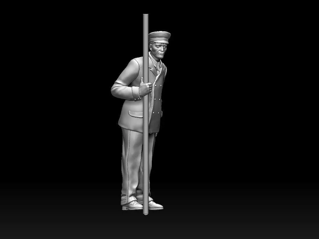 staff railway 3D print model_0