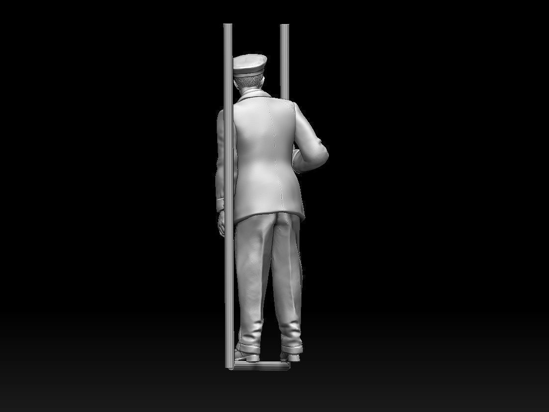 staff railway 3D print model_25