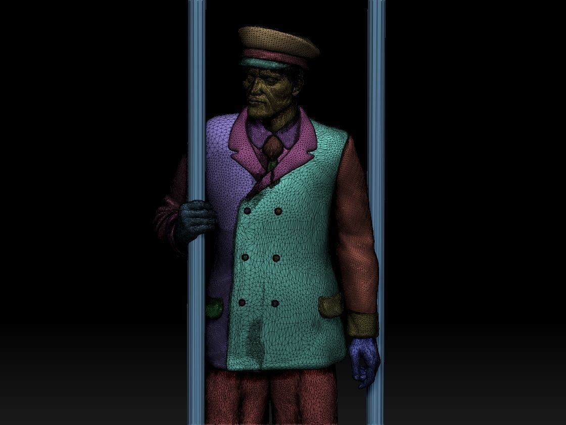 staff railway 3D print model_19