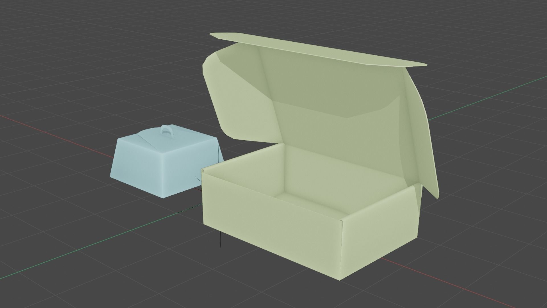 Food package boxes 3D model_6