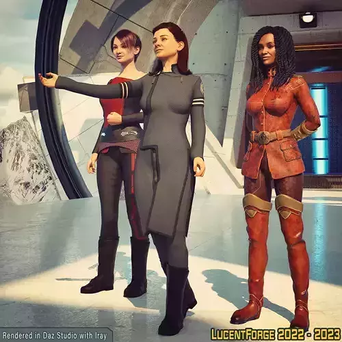 Portrait Poses for Genesis 8 Female