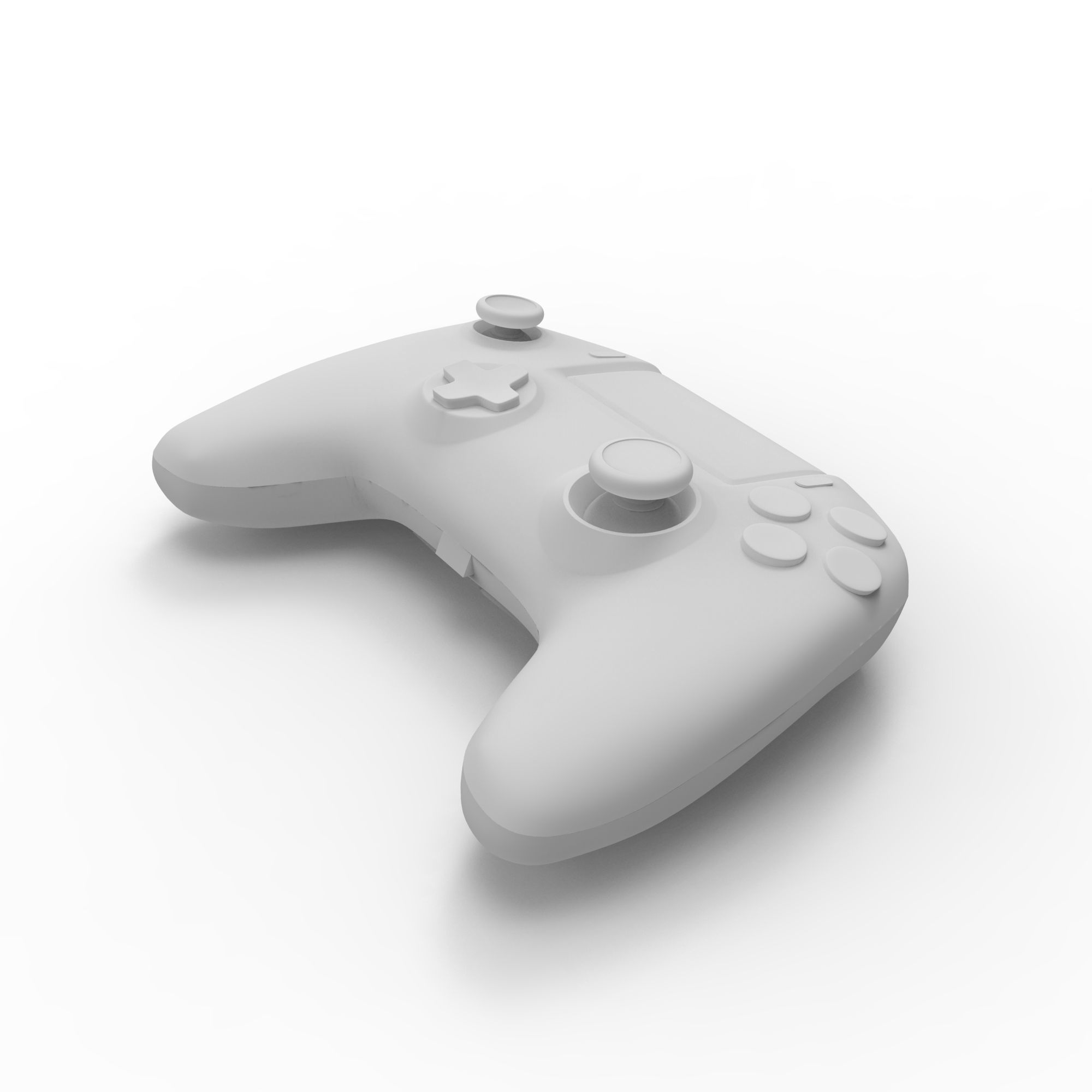 game controller  3D model_6