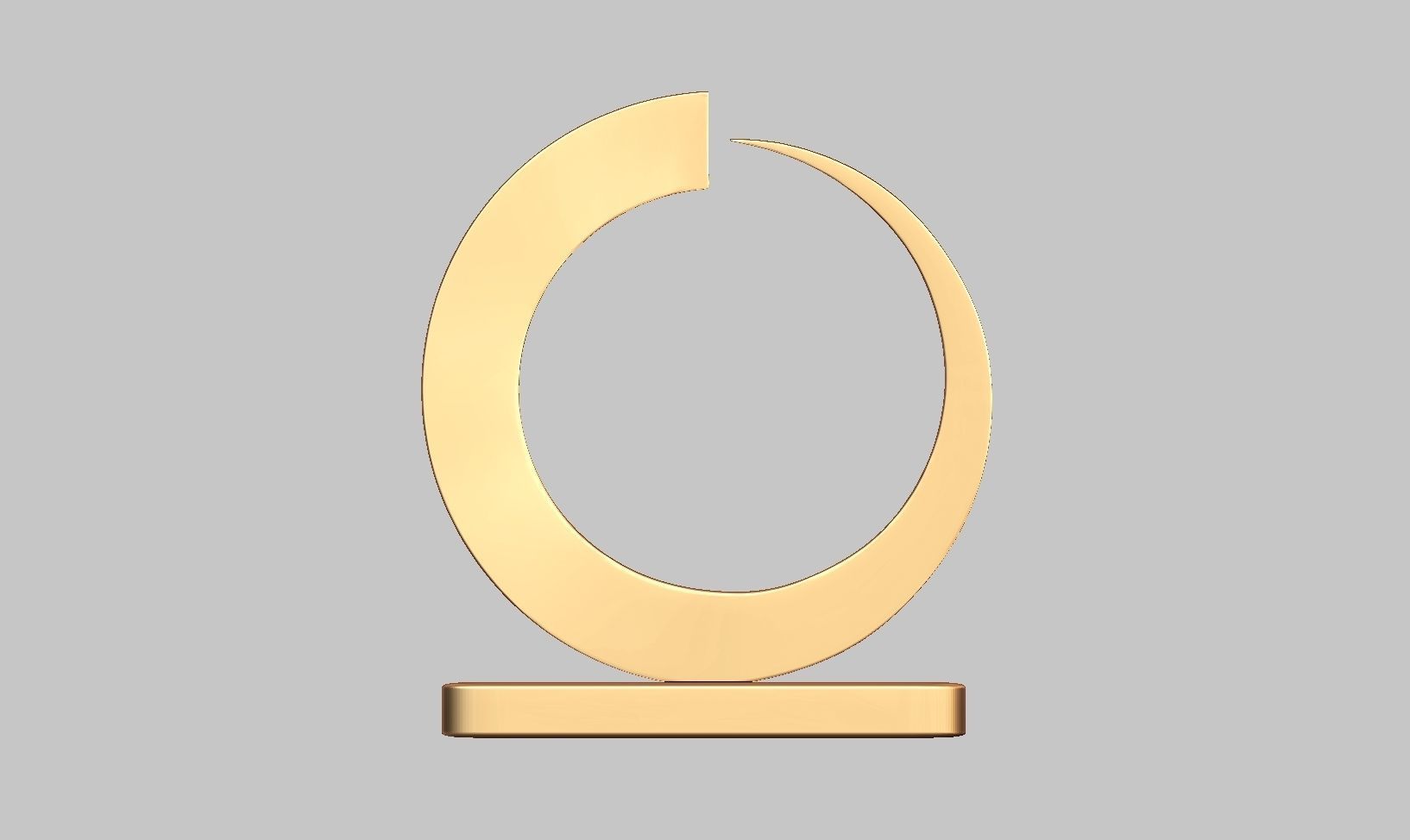 Abstract Sculpture 1 3D print model_11