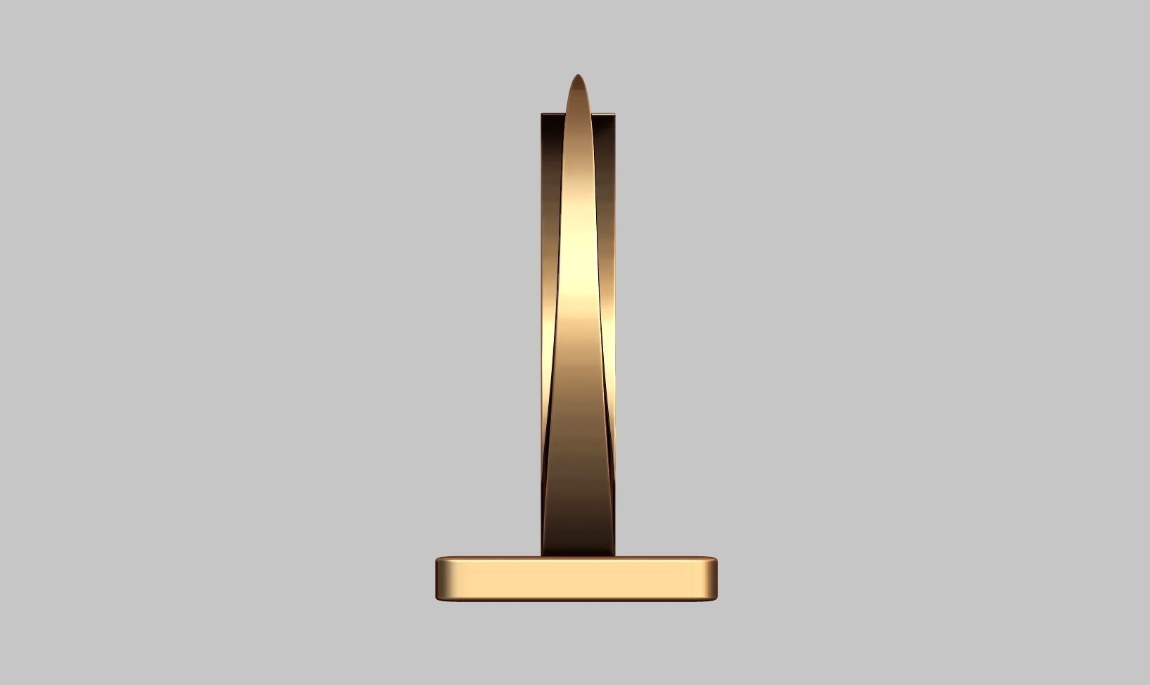 Abstract Sculpture 1 3D print model_12