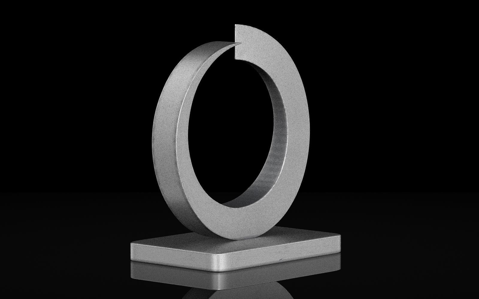 Abstract Sculpture 1 3D print model_2