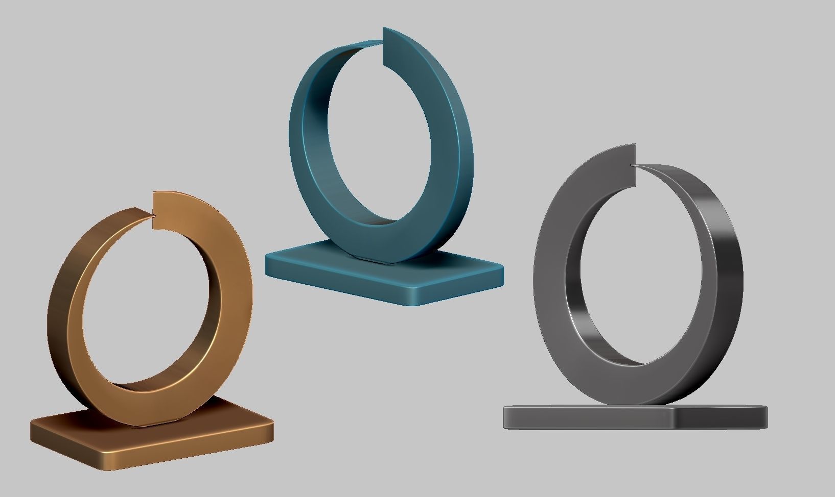 Abstract Sculpture 1 3D print model_10