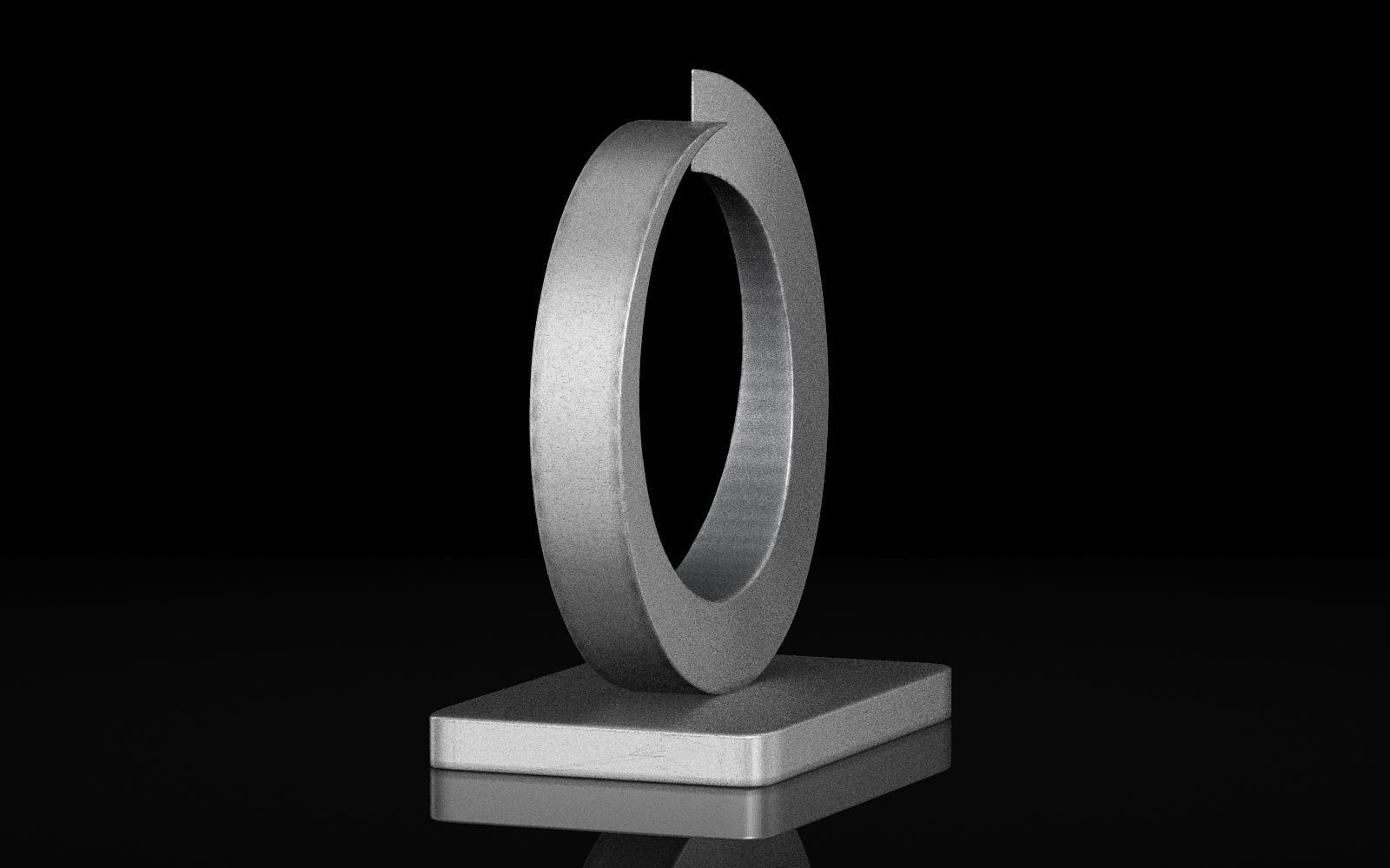 Abstract Sculpture 1 3D print model_3