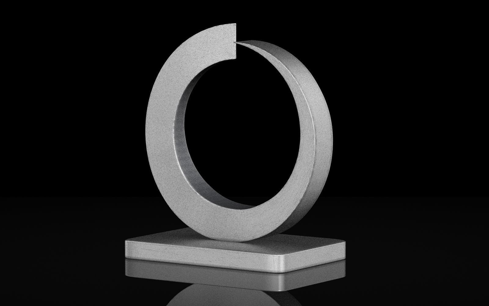 Abstract Sculpture 1 3D print model_7