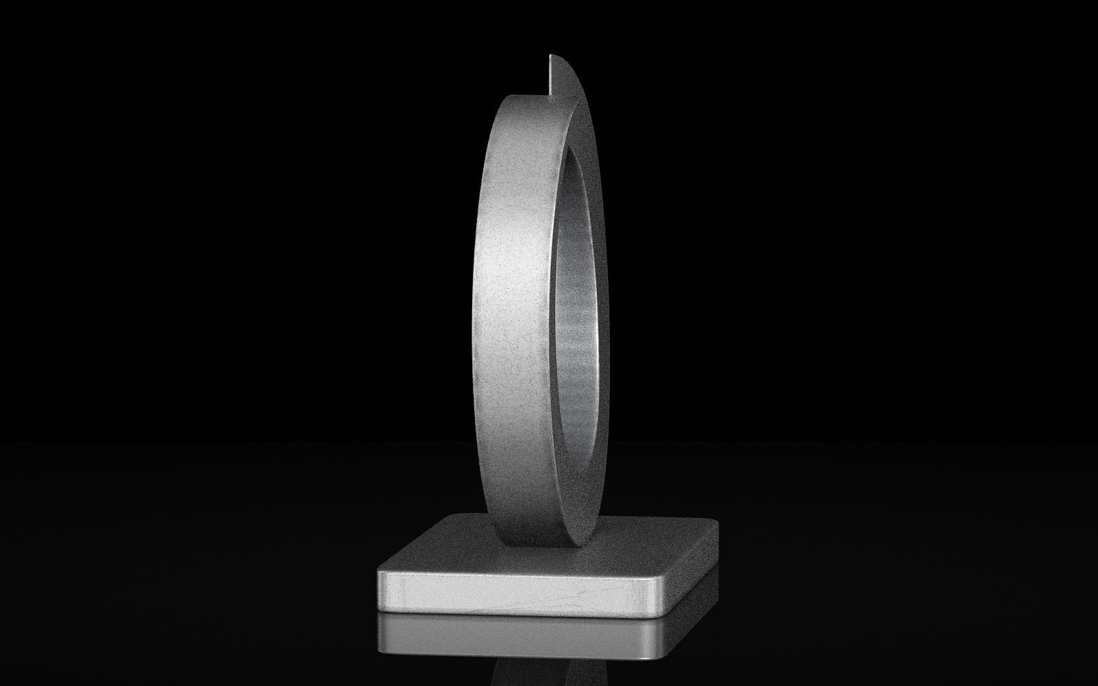 Abstract Sculpture 1 3D print model_4