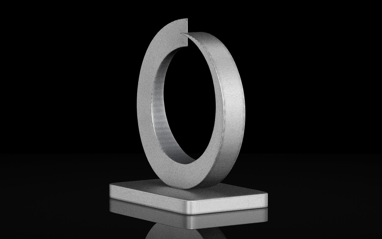 Abstract Sculpture 1 3D print model_6