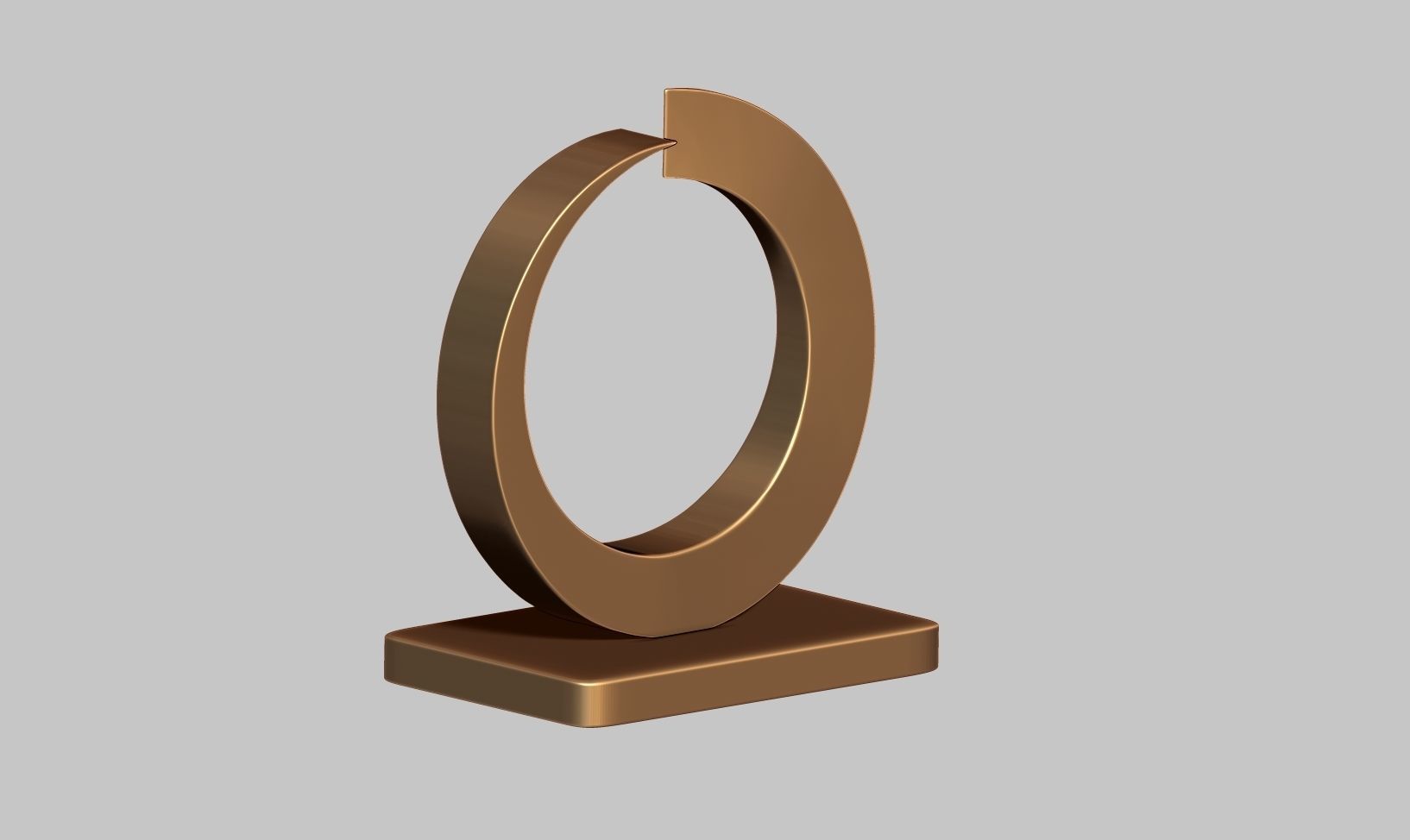 Abstract Sculpture 1 3D print model_9