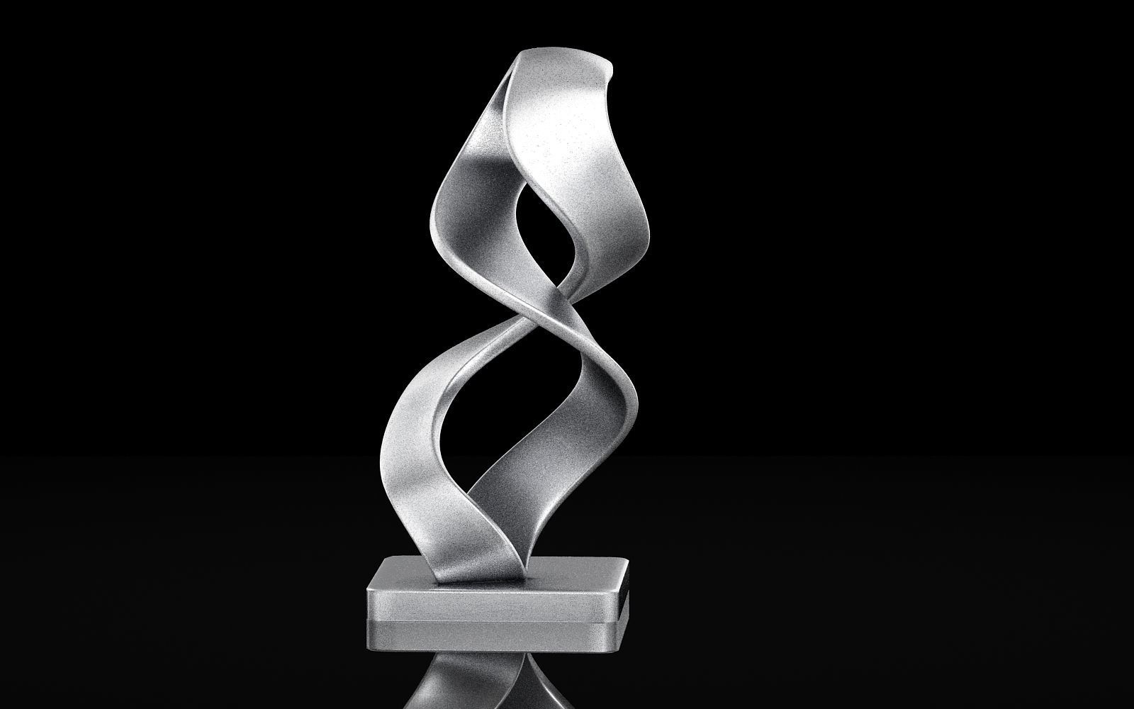Abstract Sculpture 2 3D print model_2