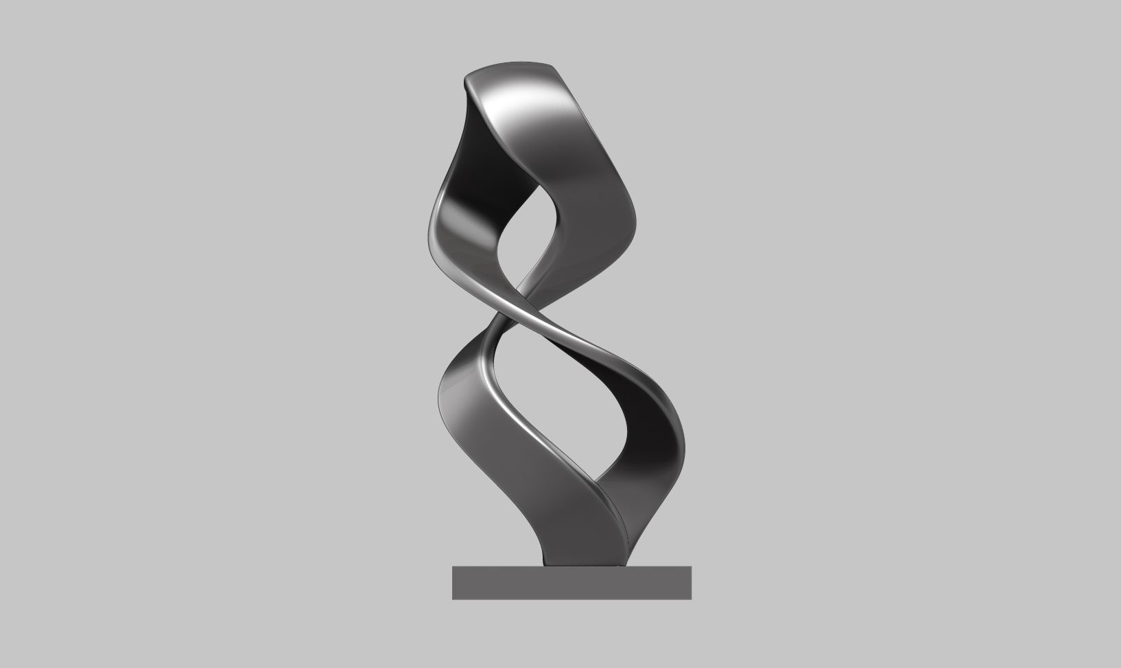 Abstract Sculpture 2 3D print model_4