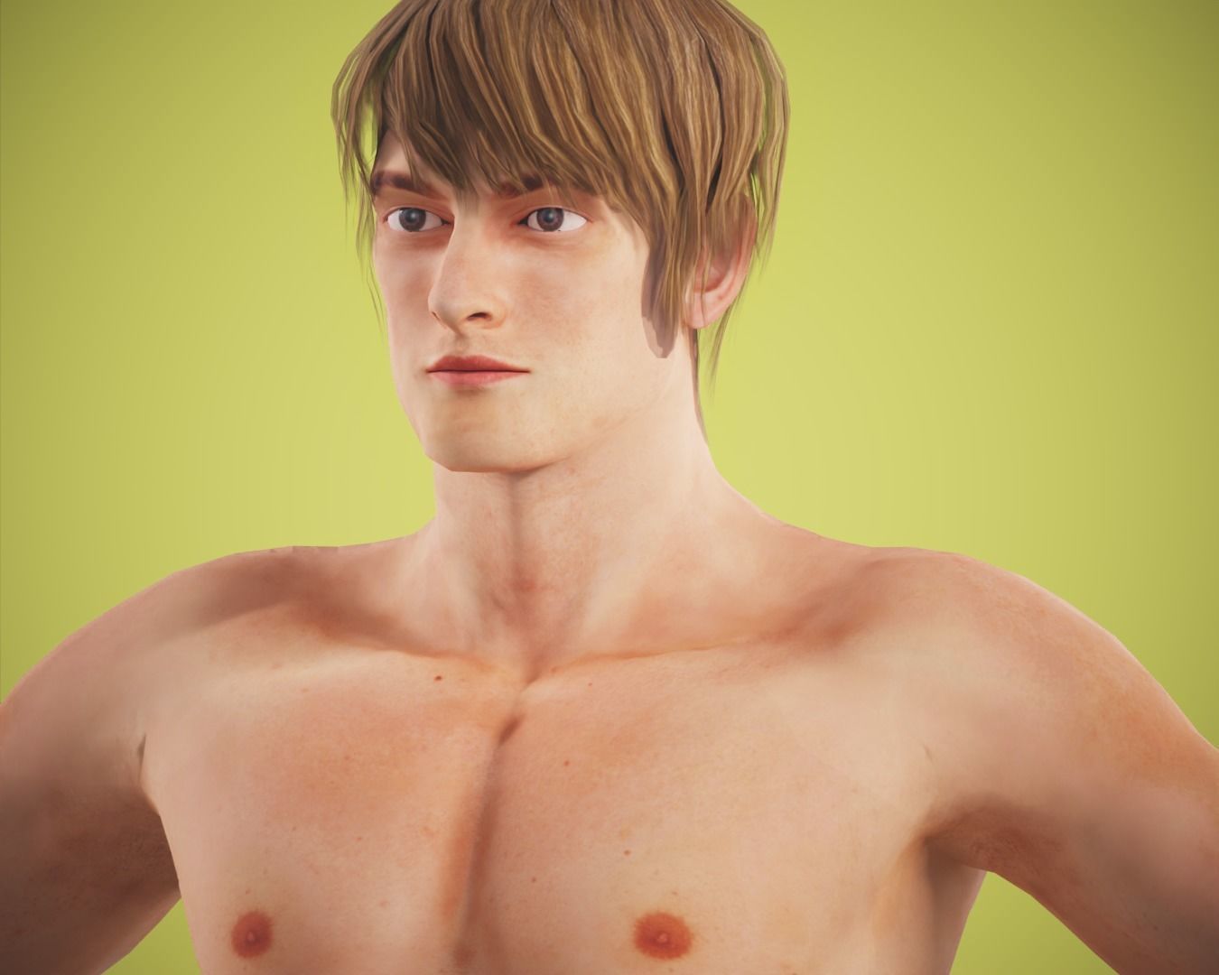 game rigged  pack  Low-poly 3D model_2