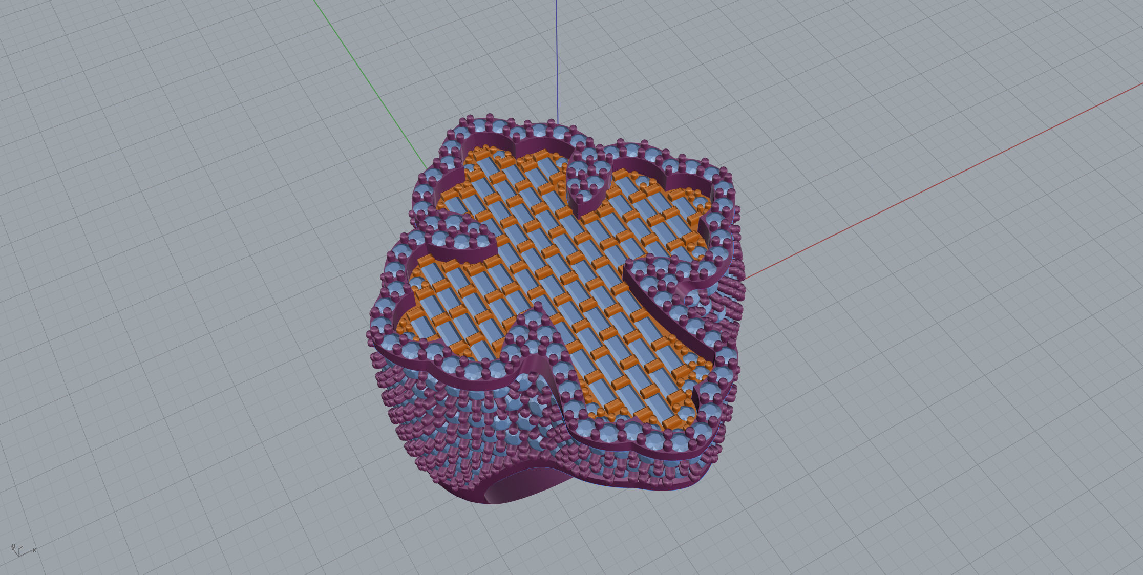 Cross Ring 3D print model_6