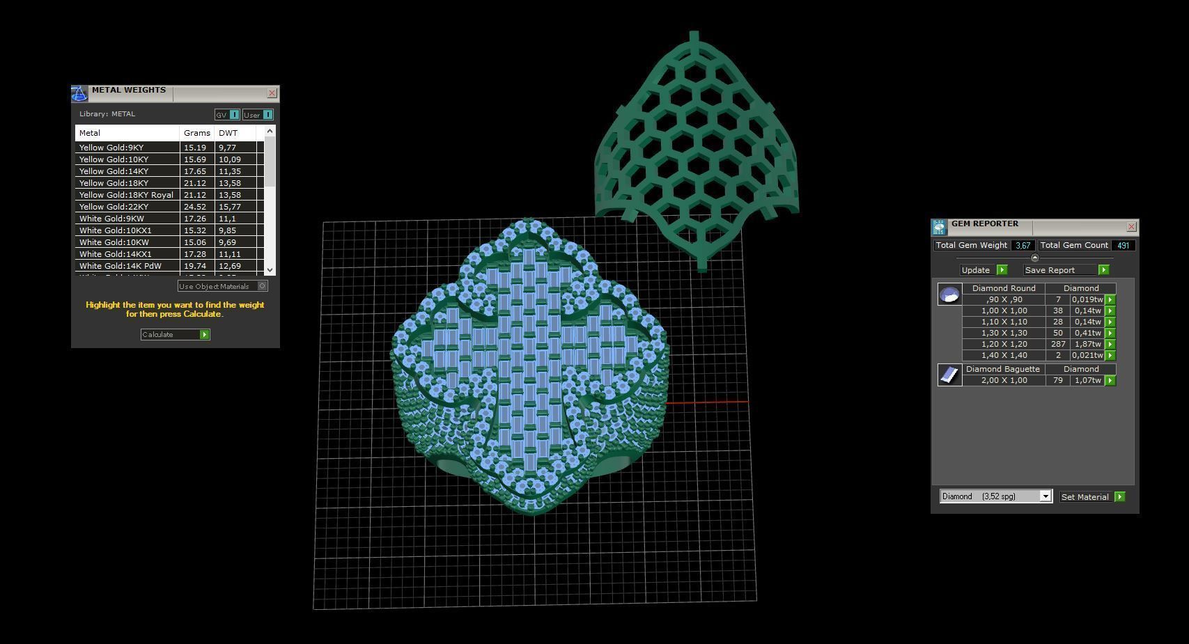 Cross Ring 3D print model_8
