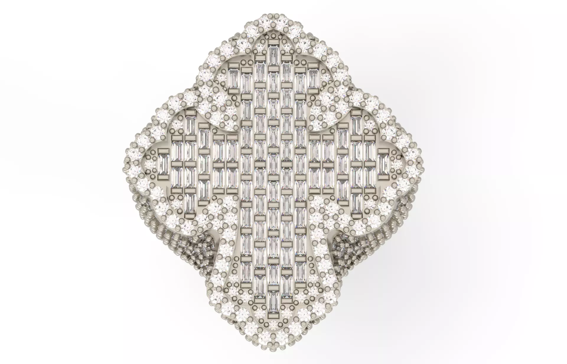 Cross Ring 3D print model_0
