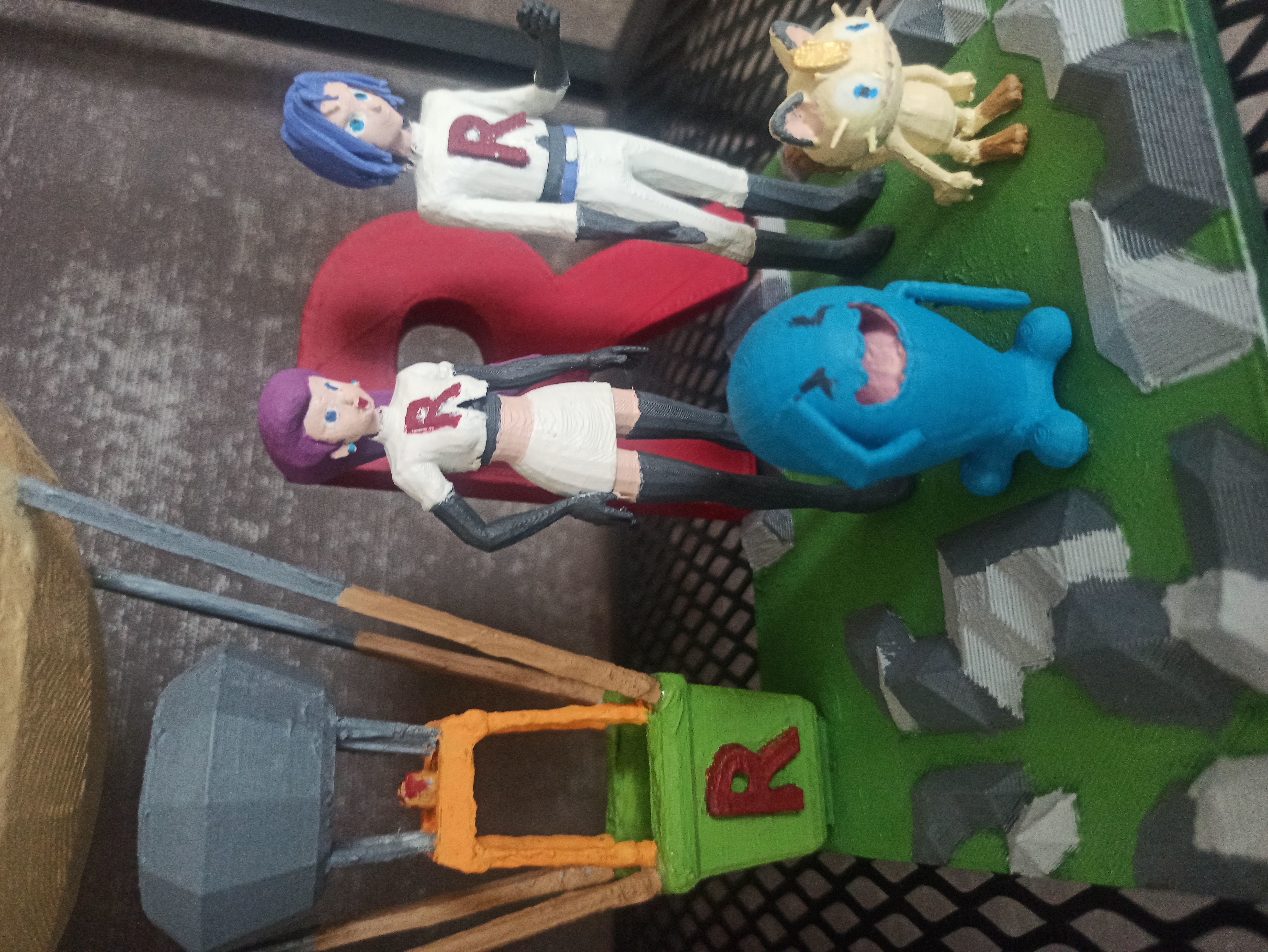 POKEMON ROCKET TEAM  3D print model_3