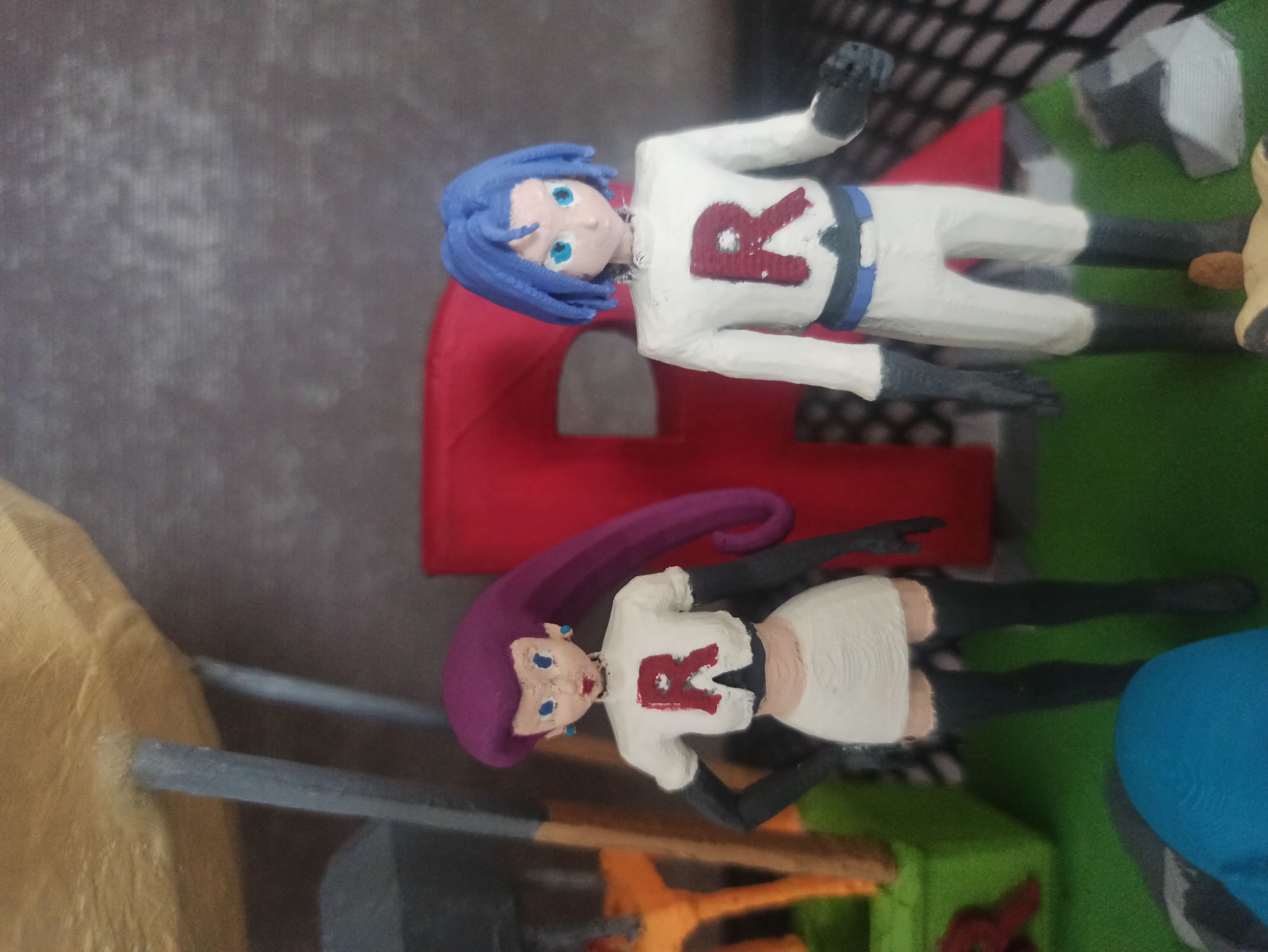 POKEMON ROCKET TEAM  3D print model_1