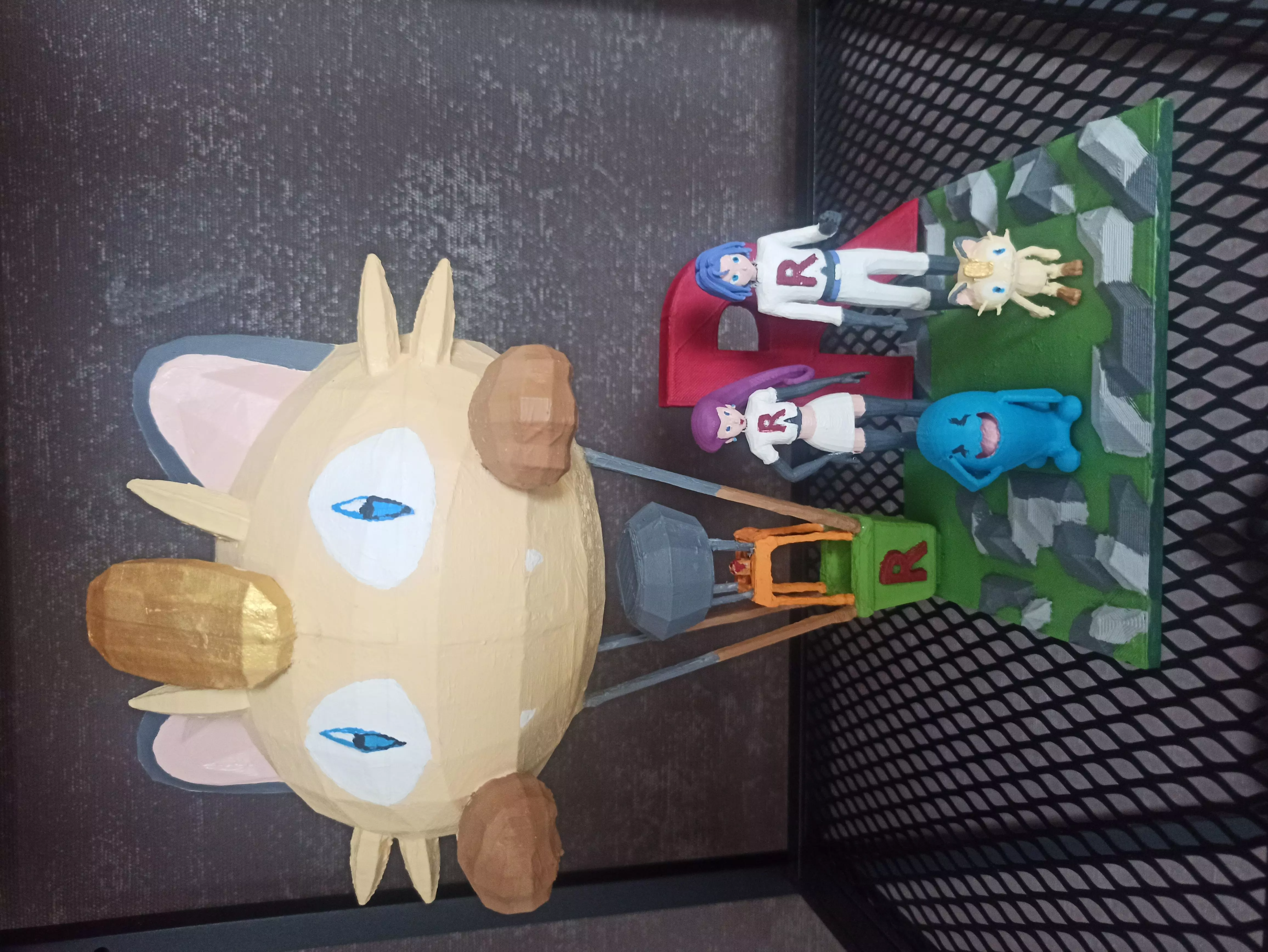 POKEMON ROCKET TEAM  3D print model_0