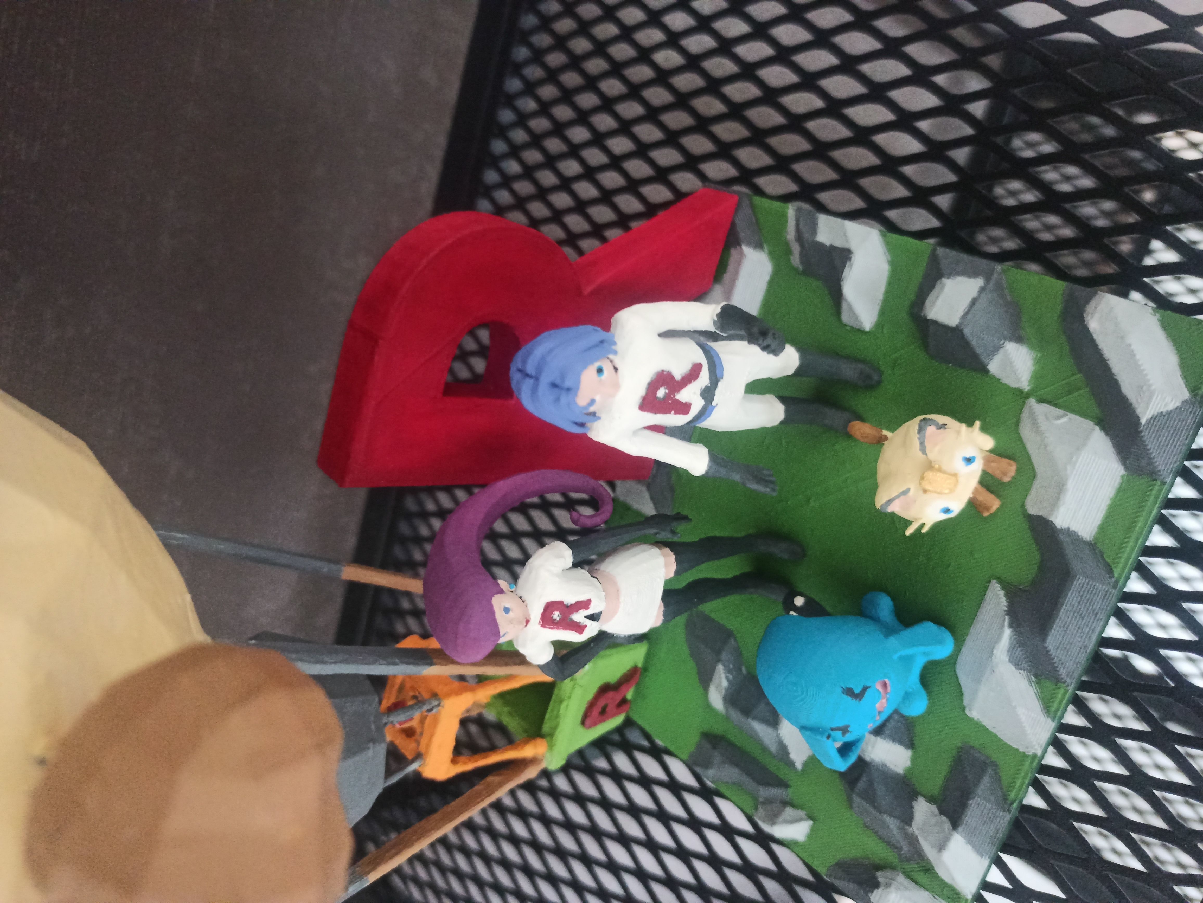 POKEMON ROCKET TEAM  3D print model_2