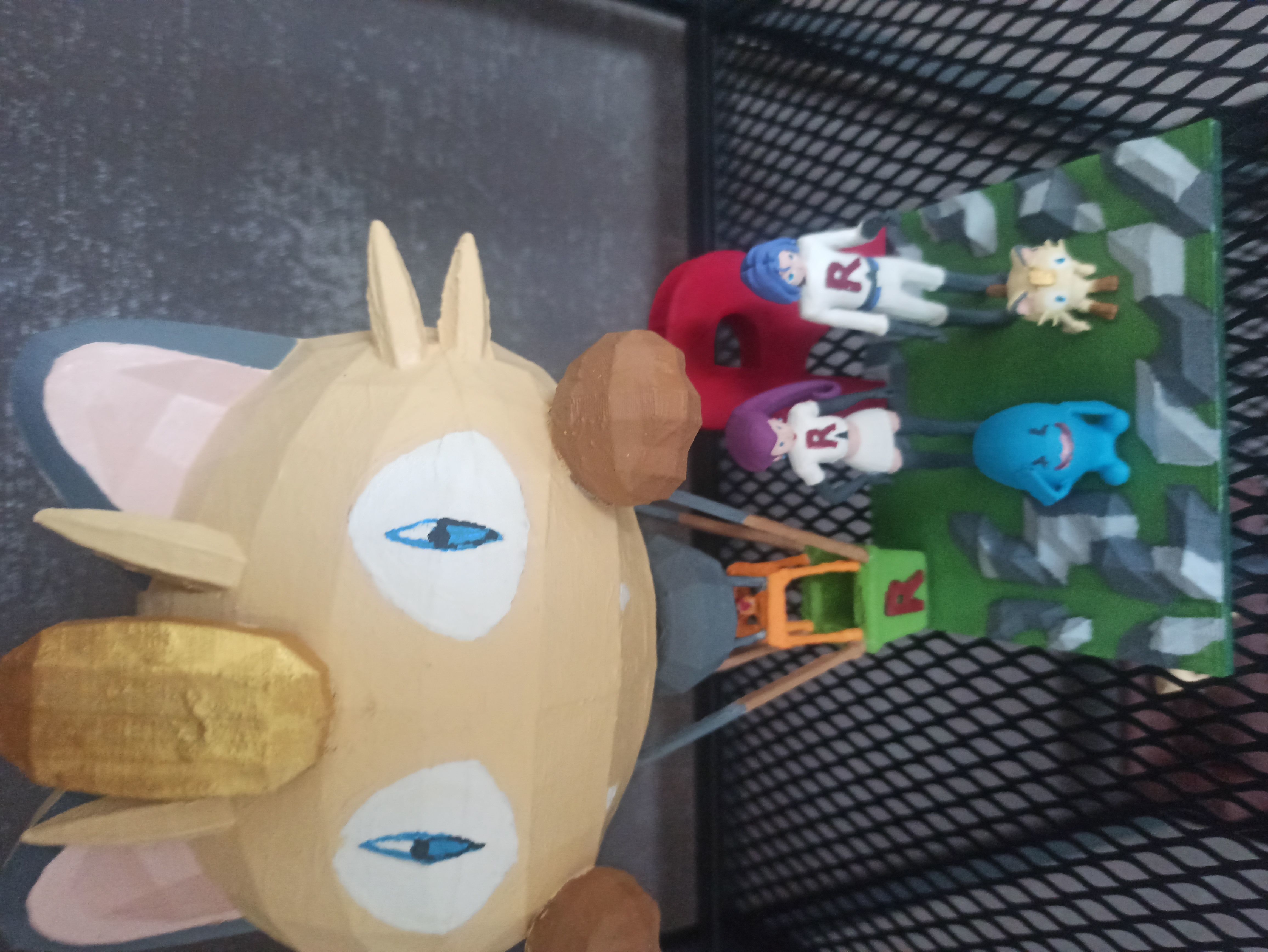 POKEMON ROCKET TEAM  3D print model_7