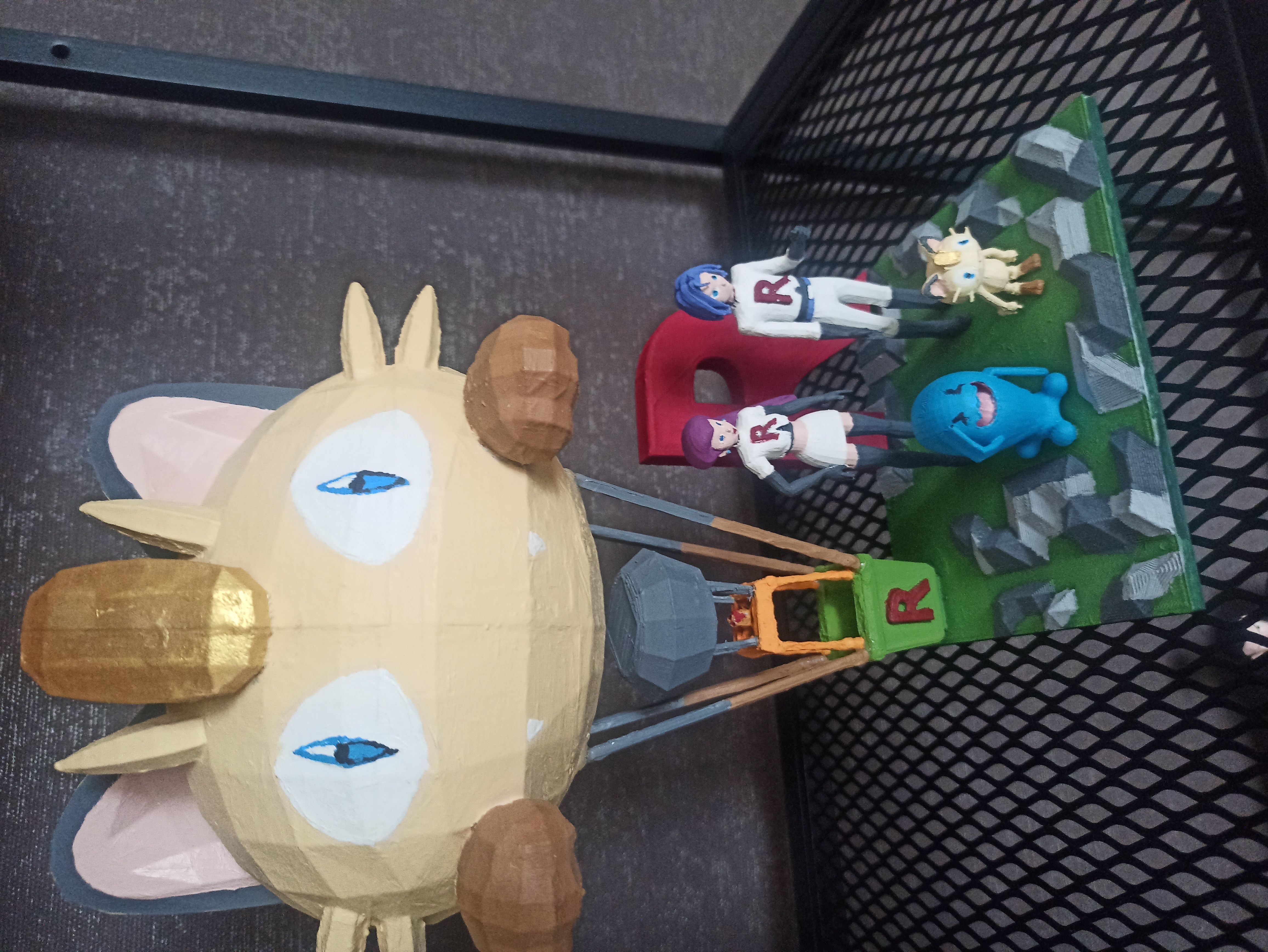 POKEMON ROCKET TEAM  3D print model_6