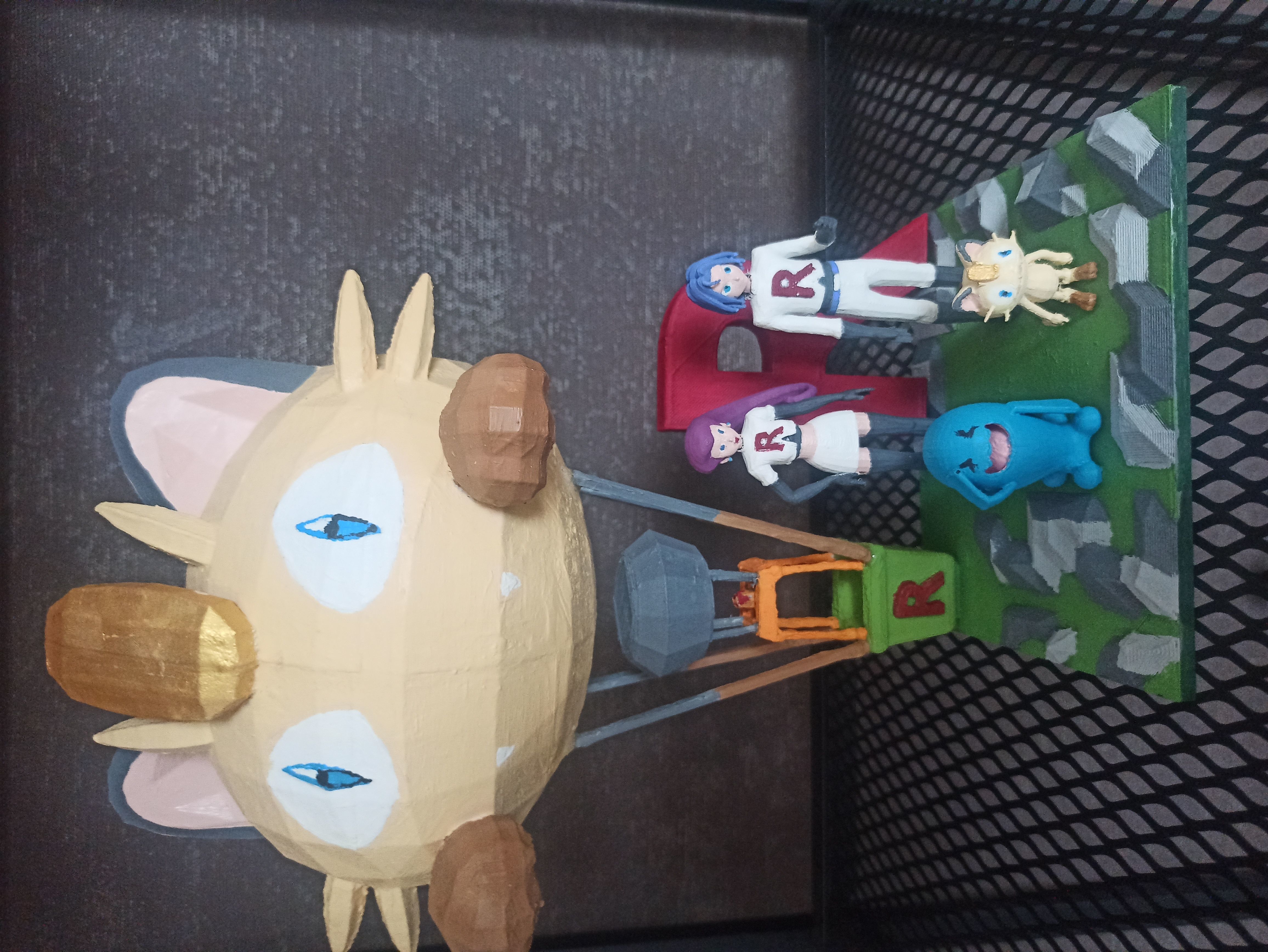 POKEMON ROCKET TEAM  3D print model_5