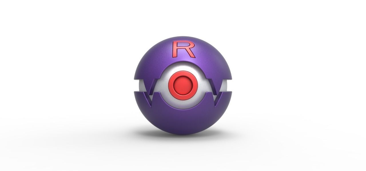 Team Rocket Ball Journeys 3D print model_2