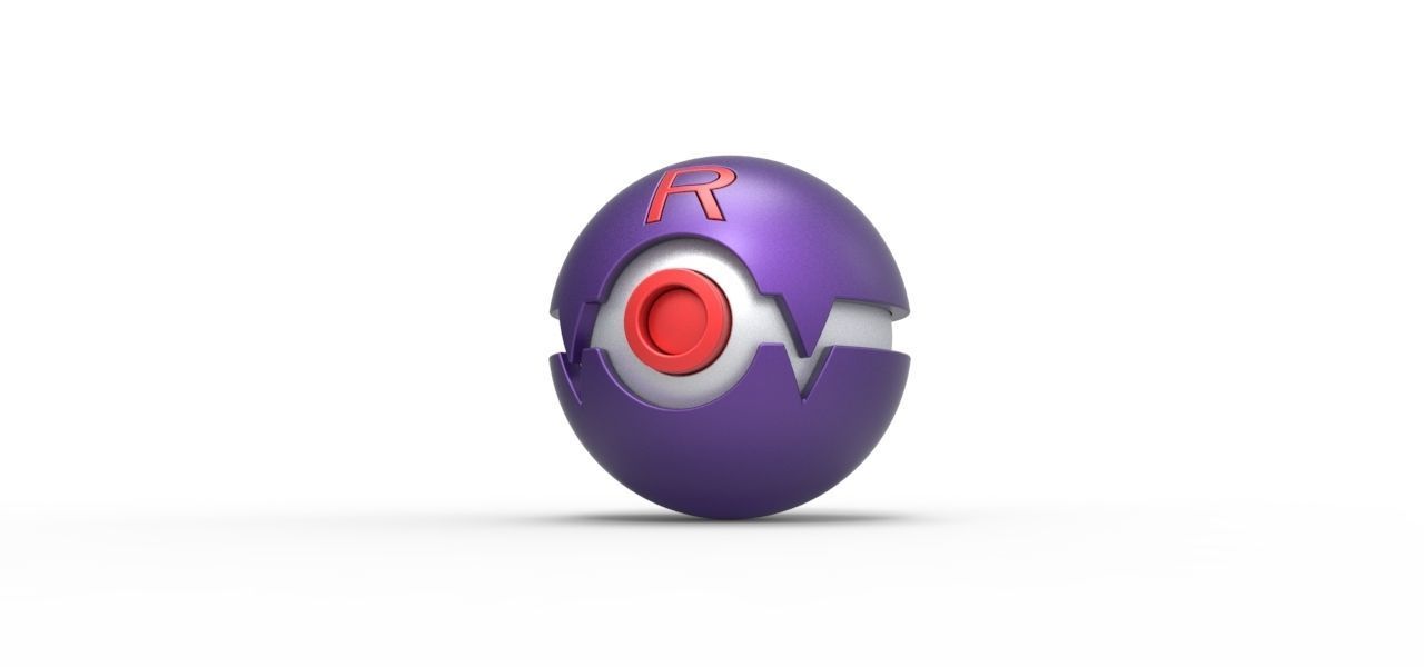 Team Rocket Ball Journeys 3D print model_1
