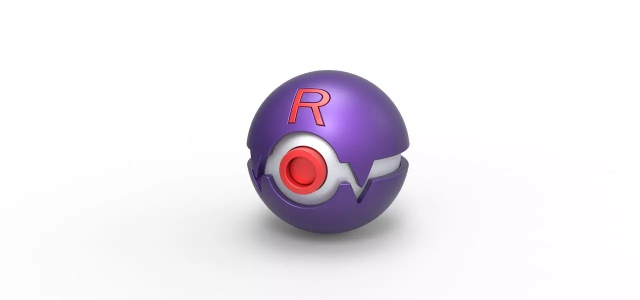 Team Rocket Ball Journeys 3D print model_0