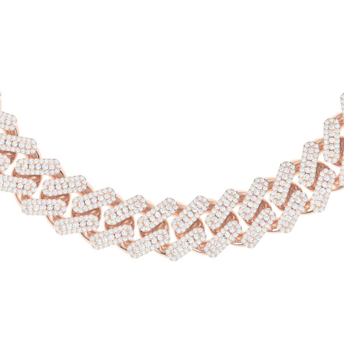 CUBAN CHAIN 3D print model_8