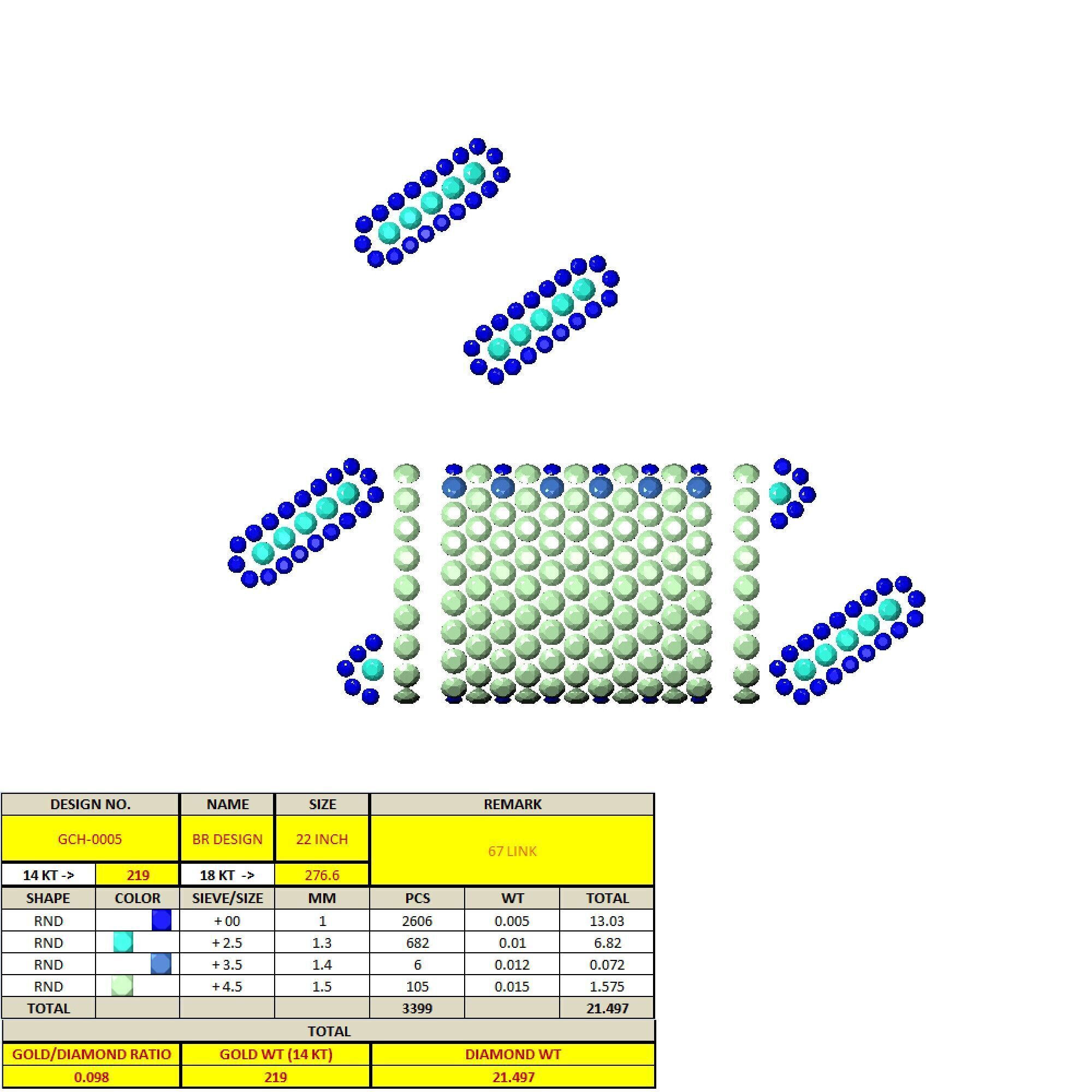CUBAN CHAIN 3D print model_15